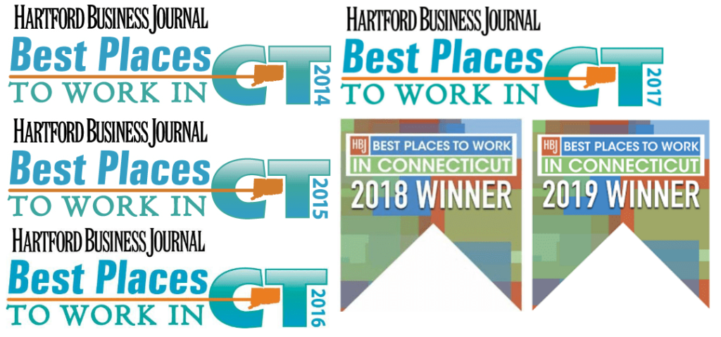 6 Consecutive Years Best Places To Work in CT