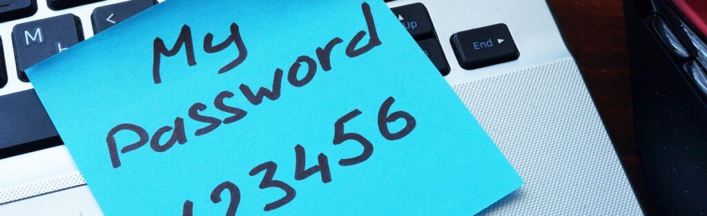 keep track of passwords ways